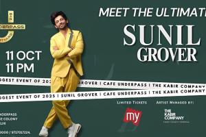 Biggest Event of 2025: Sunil Grover Takes Over Cafe Underpass in Delhi